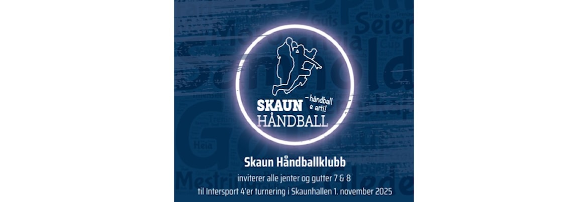 Skaun HK inviterer til intersport 4